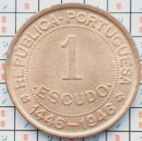 Guinea Bissau 1 Escudo 1946 - Discovery - km 7 - A030, Africa