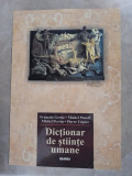 Dictionar de stiinte umane - Francois Gresle, Nemira