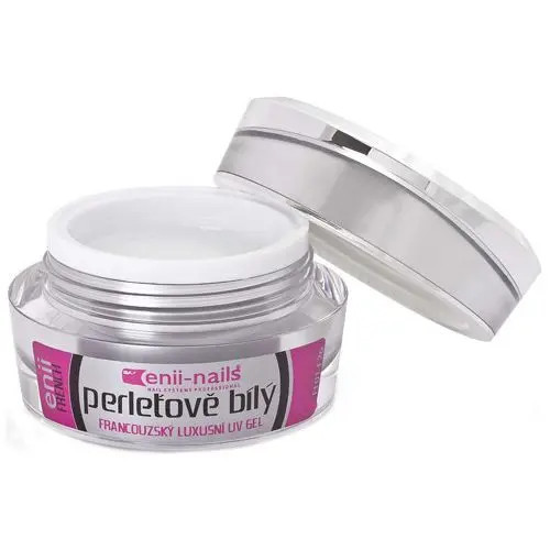 Gel alb perlat - ENII manichiură French, 40ml