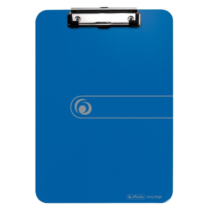 Clipboard simplu Herlitz Easy Orga To Go A4 albastru