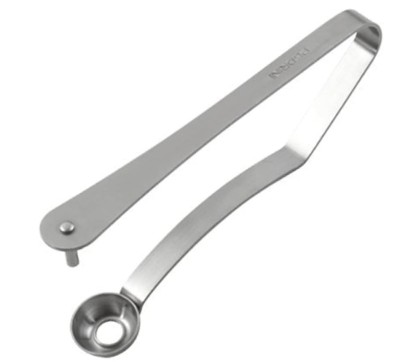 Separator samburi Pedrini Lillo , Otel Inoxidabil, 18 cm, Argintiu foto