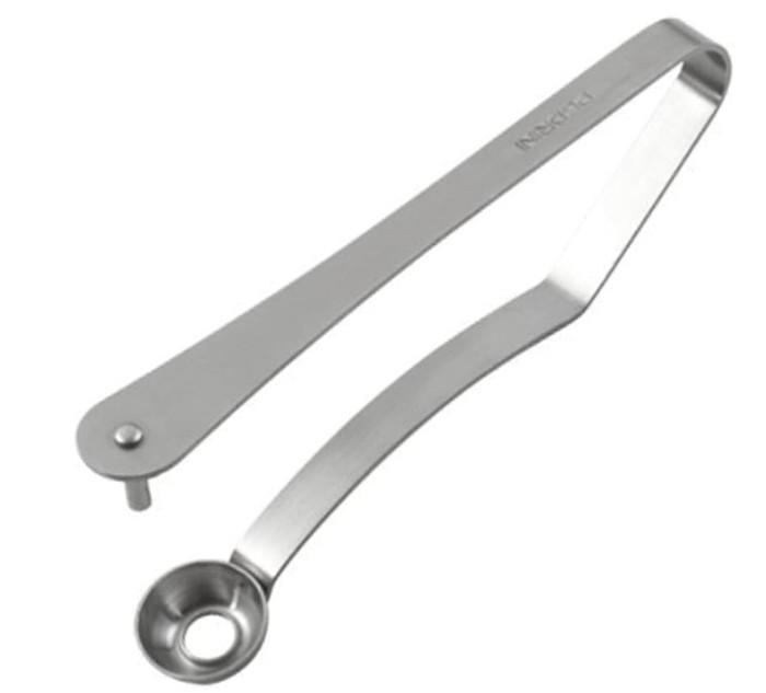 Separator samburi Pedrini Lillo , Otel Inoxidabil, 18 cm, Argintiu
