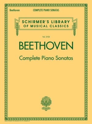 Beethoven - Complete Piano Sonatas: Schirmer&amp;#039;s Library of Musical Classics Vol. 2103 foto