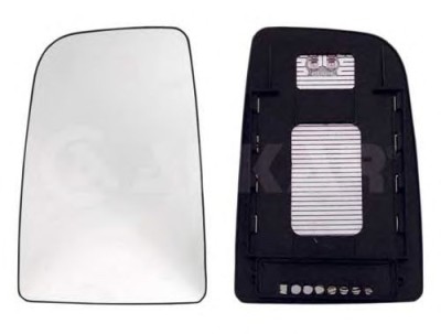 Geam oglinda stanga convexa Alkar 6431994 Mercedes-Benz Sprinter 3-T Bus Sprinter 3-T Caroserie Sprinter 3,5-T Bus Sprinter 3,5-T Caroserie foto