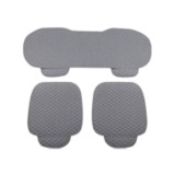 Cumpara ieftin Huse de protectie Edman LXR-N pentru scaunele auto, set 3 piese, Gri