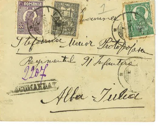Plic circulat 1921