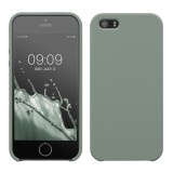 Husa Kwmobile pentru Apple iPhone 5/iPhone 5s/iPhone SE, Verde, Silicon, KWM000008GO103C, Carcasa
