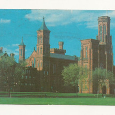 FA30-Carte Postala- SUA - Washington, Smithsonian Institution , circulata 1980