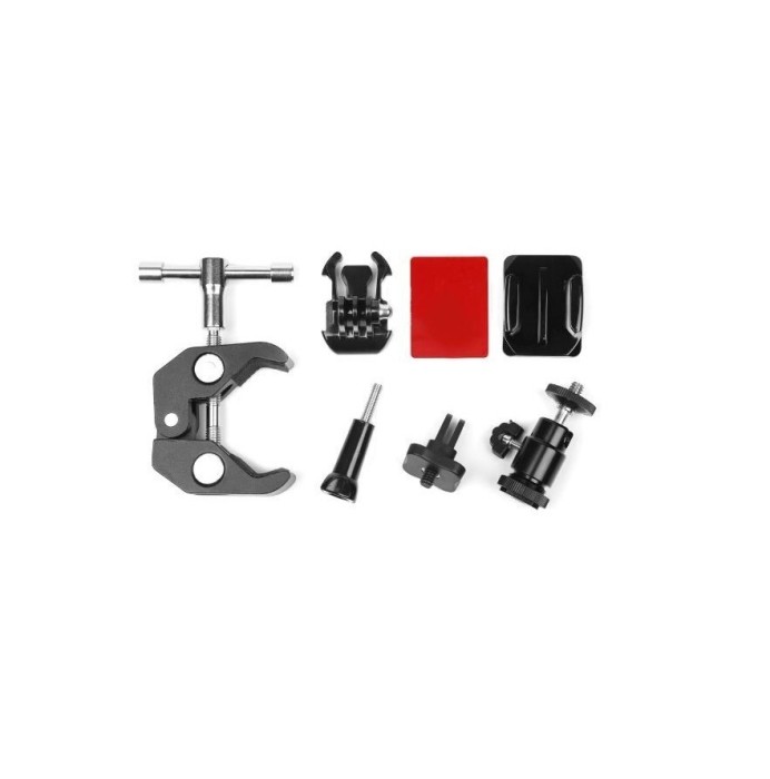 Clema prindere tip menghina Magic Arm + cap tip bila filet 1/4&quot; monitor, camera foto video, accesorii, GoPro, Insta360, DJI Osmo Action
