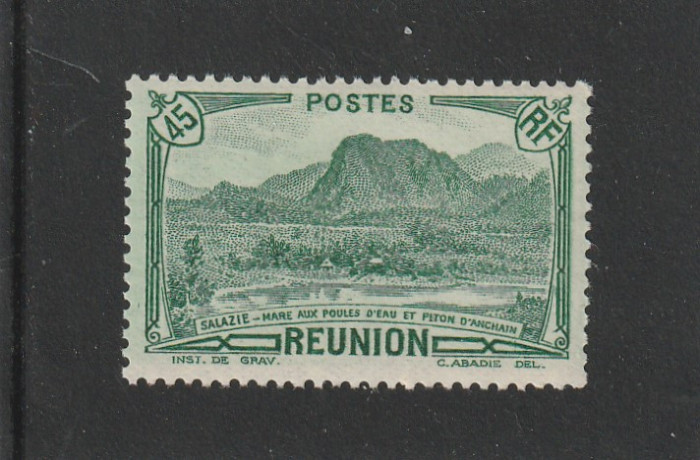 Reunion 1940 - Turism , ( cu RF) , dantelat , MNH , Mi.177