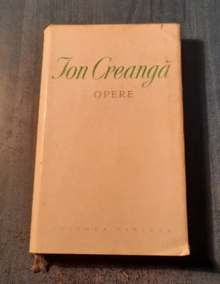 Ion Creanga Opere 1972 minerva foto