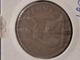 One penny 1938
