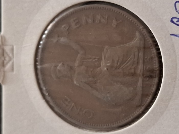 One penny 1938