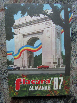 Almanah Flacara 1987 foto