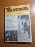 Revista teatrul octombrie 1977