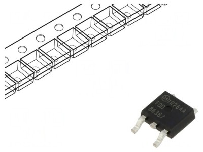 N-MOSFET Tranzistor 80V 100A 227W DPAK foto