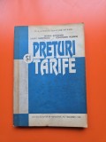 Preturi si tarife - Tatiana Moșteanu, Dalina Dumitrescu, Constantin Floricel