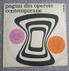 Pagini din opere contemporane, Ctin Draghici, Vali Niculescu, G Marcea, 1966, VINIL, Clasica