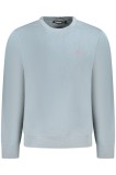 Cumpara ieftin Napapijri Bluza BALIS CREW barbati, cu mini logo brodat, Regular fit, Gri, S