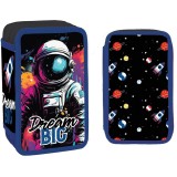 Penar băieți echipat S-COOL Dream big, 3 fermoare, 39 piese, 14x6.5x20 cm