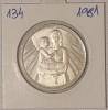 Moneda Argint Bulgaria 25 Leva 1981 KM#134 Mother and Child