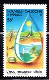 NOUA CALEDONIE 1983, Apa - baza a vietii, serie neuzată, MNH, Nestampilat