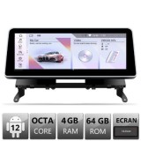 Navigatie BMW X3 X4 F25 F26 2010-2011 cu ecran CIC Android ecran 10.25&quot; 4+64 4G BT CarStore Technology