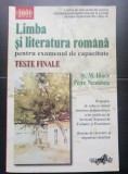 Limba și literatura rom&acirc;nă pentru examenul de capacitate. Teste Finale - Șt. M. Ilinca, Petre Nicolescu