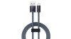 Baseus Cablu USB - Lightning pentru iPhone, 1m, 2,4A, gri (CALD000416)
