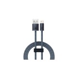 Baseus Cablu USB - Lightning pentru iPhone, 1m, 2,4A, gri (CALD000416)