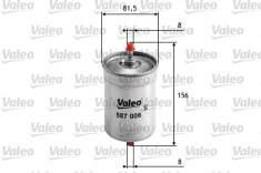 VALEO 587006 filtru combustibil