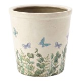 Cumpara ieftin Ghiveci flori ceramica multicolora Summer &Oslash; 17x16 cm