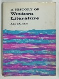 A HISTORY OF WESTERN LITERATURE by J. M. COHEN , 1962, PREZINTA URME DE UZURA