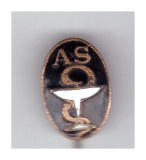 Insigna AS Farmacie (Asociatia Studentilor Farmacie)