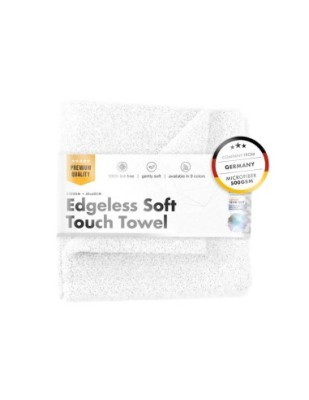 Prosop auto fin Chemicalworkz Edgeless Soft Touch Towel, 500 GSM, 40x40 cm Alb foto