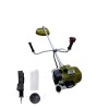 Motocoasa Benzina ELTOS 4.7CP, 5500W, 52cc, 2 Timpi, 10000 RPM, Ham Sustinere, Verde