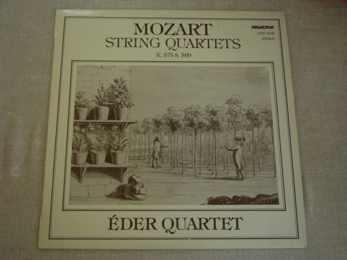 MOZART - String Quartets K. 575 si 589 - Vinil LP Hungaroton