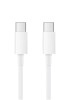 Cablu USB-C la USB-C 2m Alb Incarcare Transfer Date Compatibil Telefoane Tablete Laptopuri