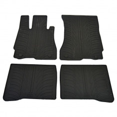 Set covorase auto din cauciuc Mercedes Clasa S (W221) 2005-08.2013, Negru, Gledring, 4 buc.