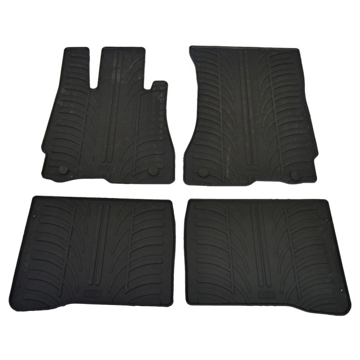 Set covorase auto din cauciuc Mercedes Clasa S (W221) 2005-08.2013, Negru, Gledring, 4 buc. AutoDrive ProParts