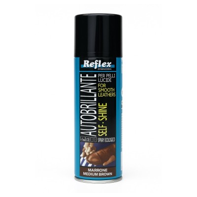 Spray Autobrillante Reflex, de lustruit fără frecare pentru piele netedă Maro - Medium Brown foto