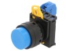 Comutator 22mm Poz.i 2 NO fără acţionare prin apăsare