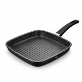 Tigaie grill patrata Royalty Line 28 cm fara capac