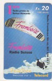 bnk card Cartele telefonice - Elvetia - sport - parapanta
