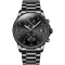 Ceas barbatesc Olevs Quartz Analog Negru Otel Data