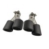 Set 2 Ornamente Toba Auto Universale ALM, Carcasa Carbon, 63.5x89x180mm