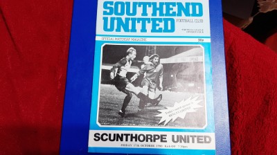program Southend United - Scunthorpe United foto