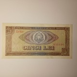 Di. 120. Bancnota 5 lei 1966 necirculata