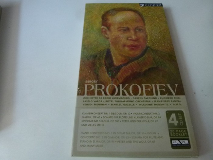 Prokofiev, 4 cd box