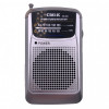 Radio Portabil de Buzunar Dalimag AM/FM, Jack 3.5mm, Compact 9cm, Negru/Alb/Gri